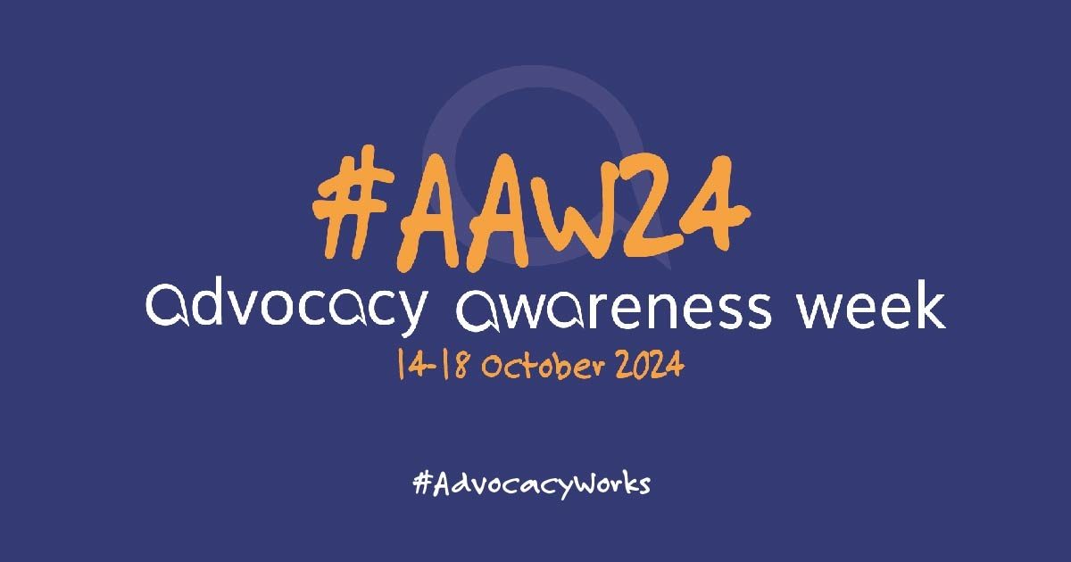 Advocacy Awareness Week Logos and Resources - NDTi